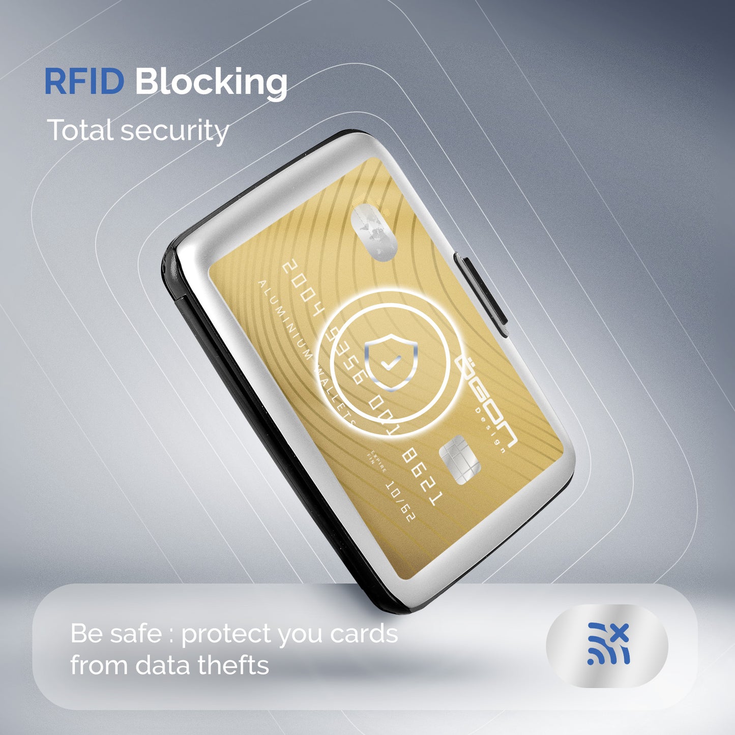 Card Case STOCKHOLM original | Silver