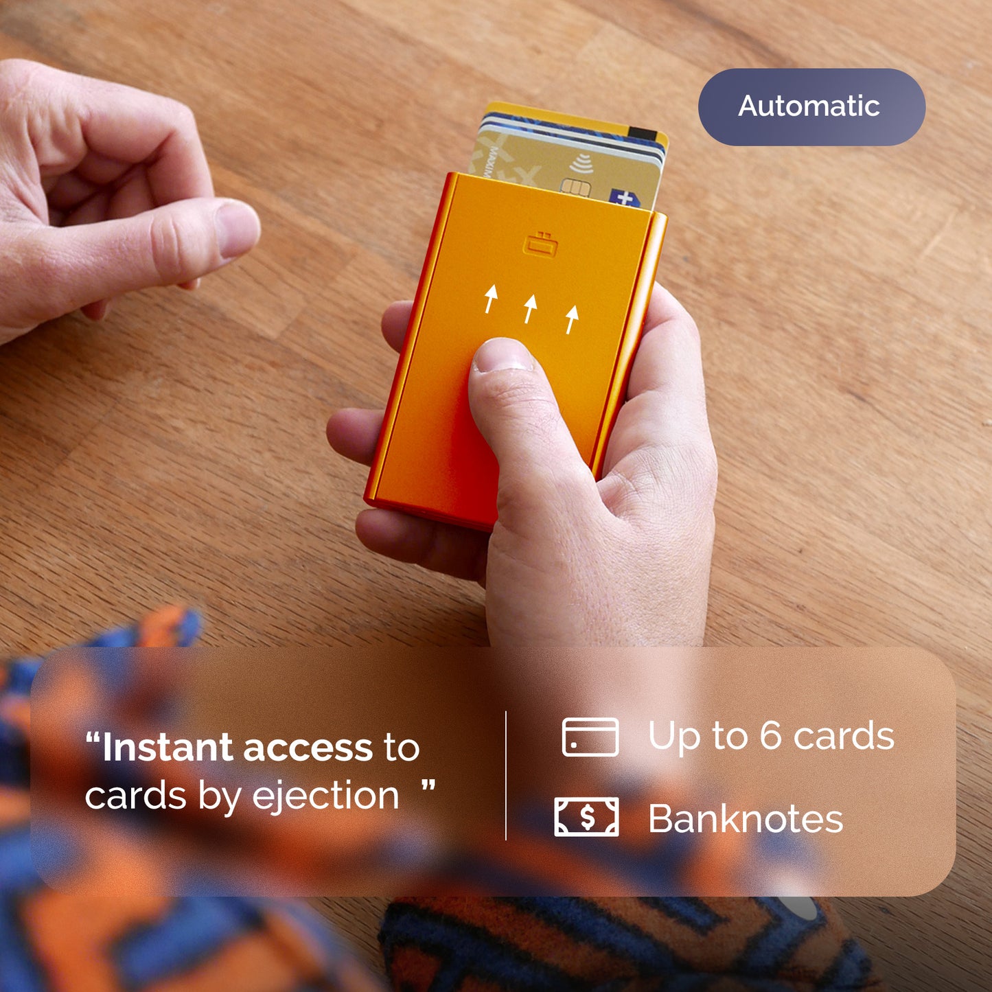 Automatischer Kartenhalter SLIDER | Bandana