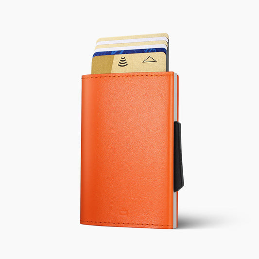 Porte-cartes automatique CASCADE SLIM | Orange