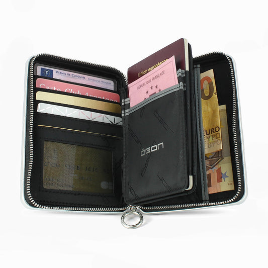Wallet HELSINKI Large | Silver