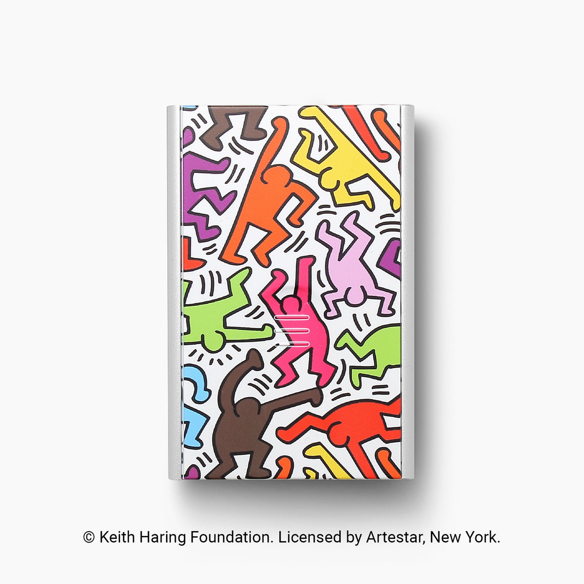 Porte-cartes automatique SLIDER | Collab Keith Haring Color – ÖGON Design