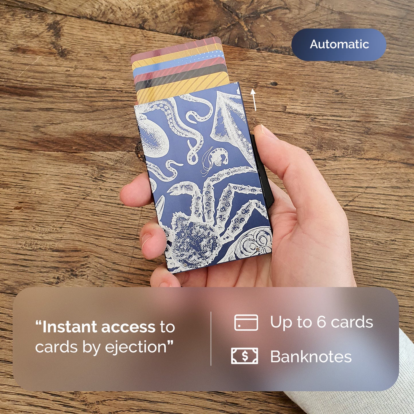 Porte-cartes automatique | Abyss