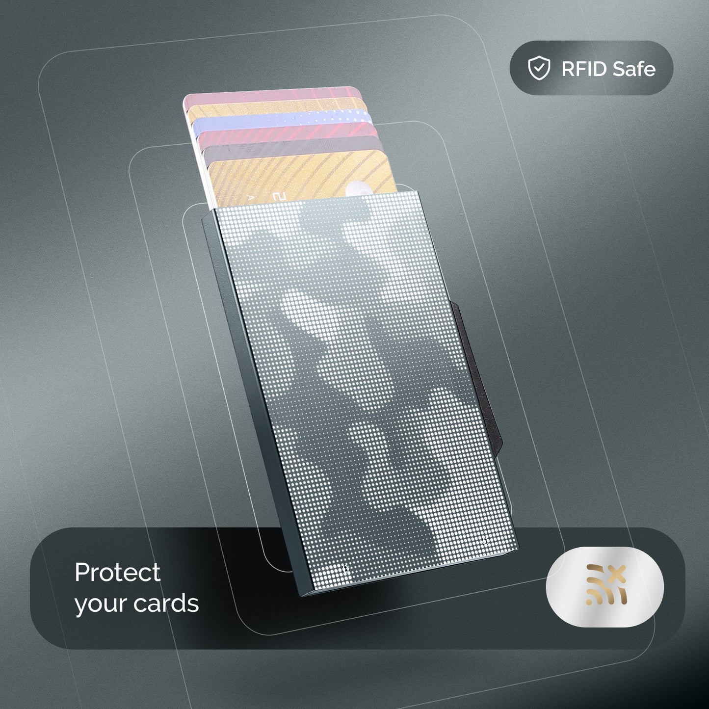 Porte-cartes automatique | Camo