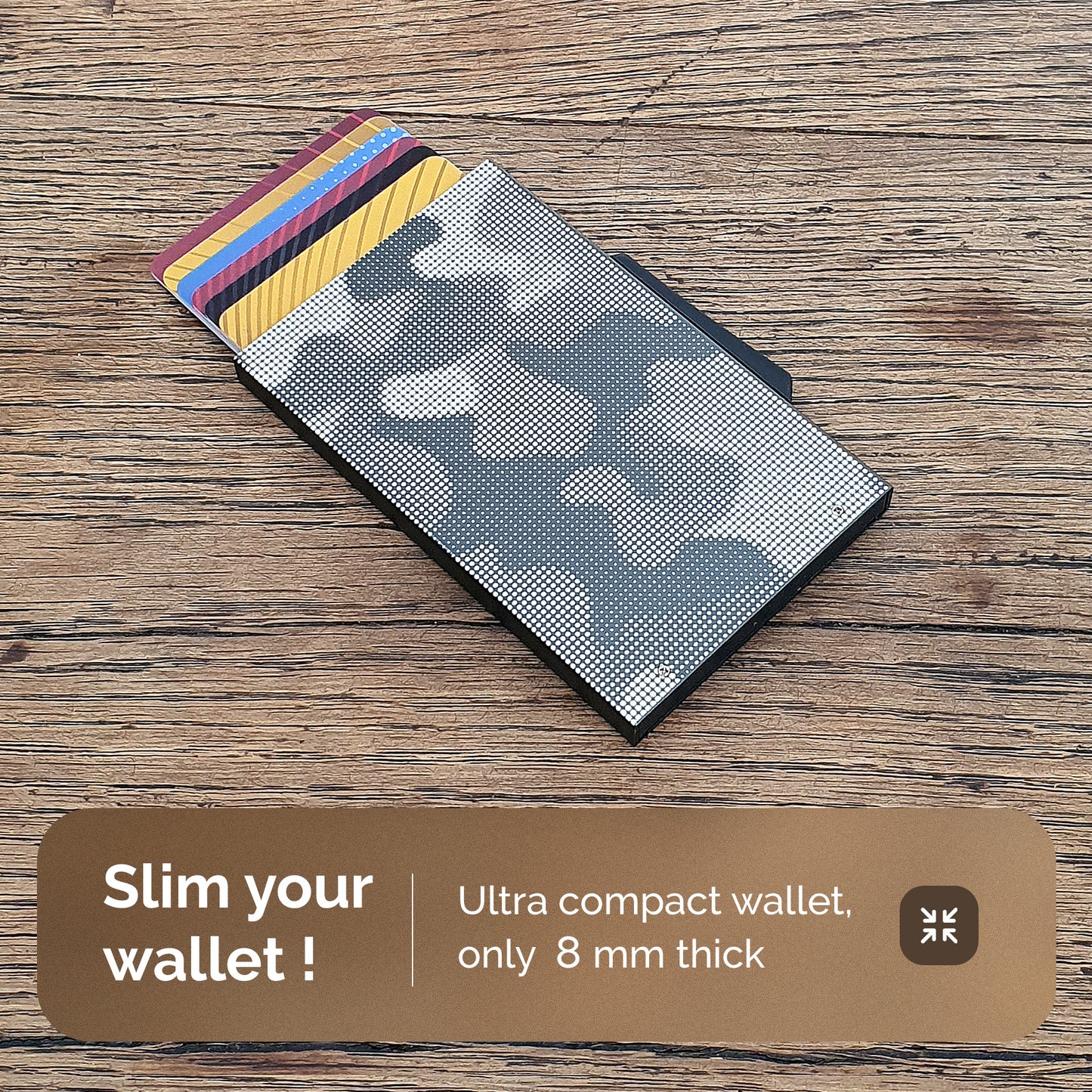 Porte-cartes automatique | Camo