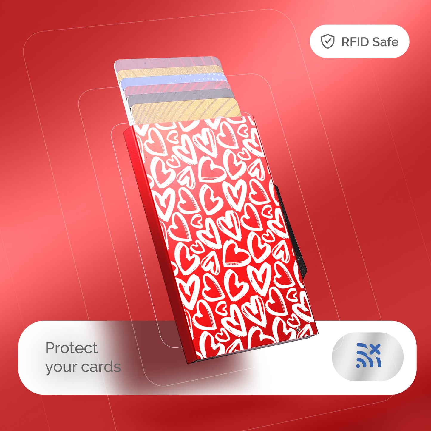 Porte-cartes automatique | Love Tag