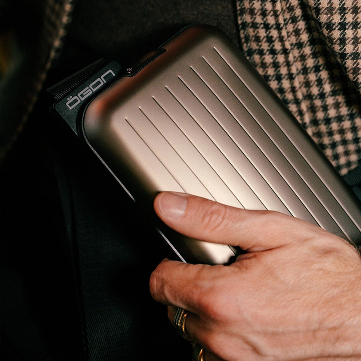 PHONE BAG | Titanium