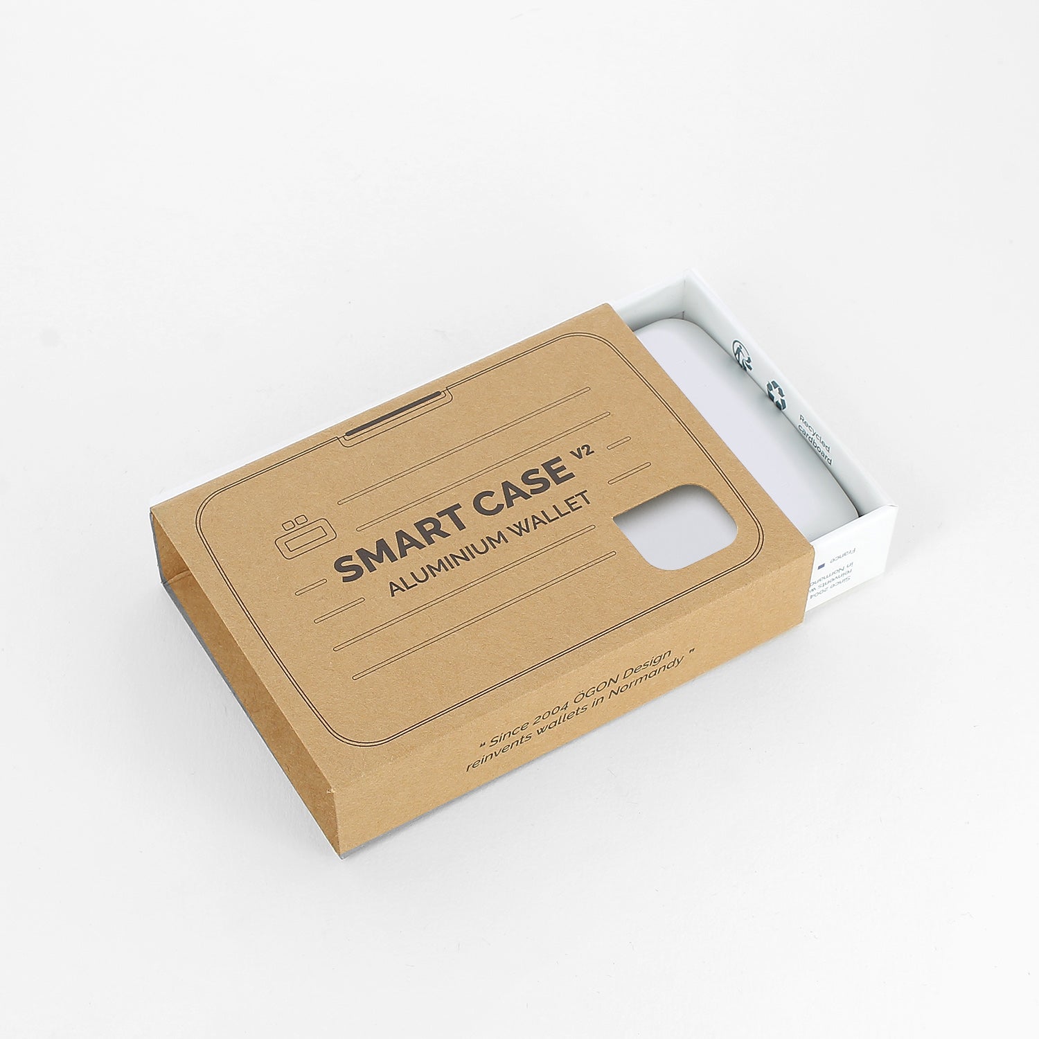 SMART CASE V2 | Silver personnalisé