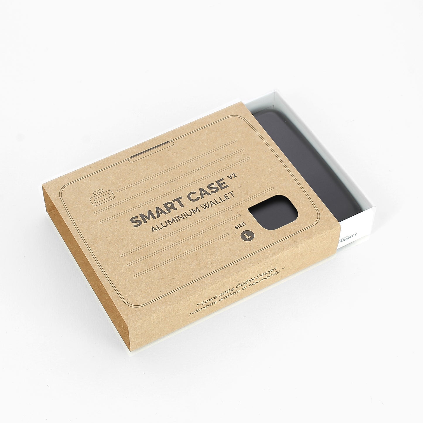 SMART CASE V2 LARGE | Black personalizado