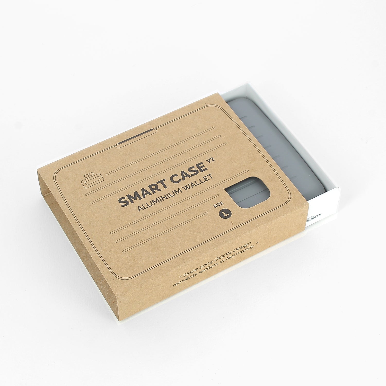 SMART CASE V2 LARGE | Stone grey