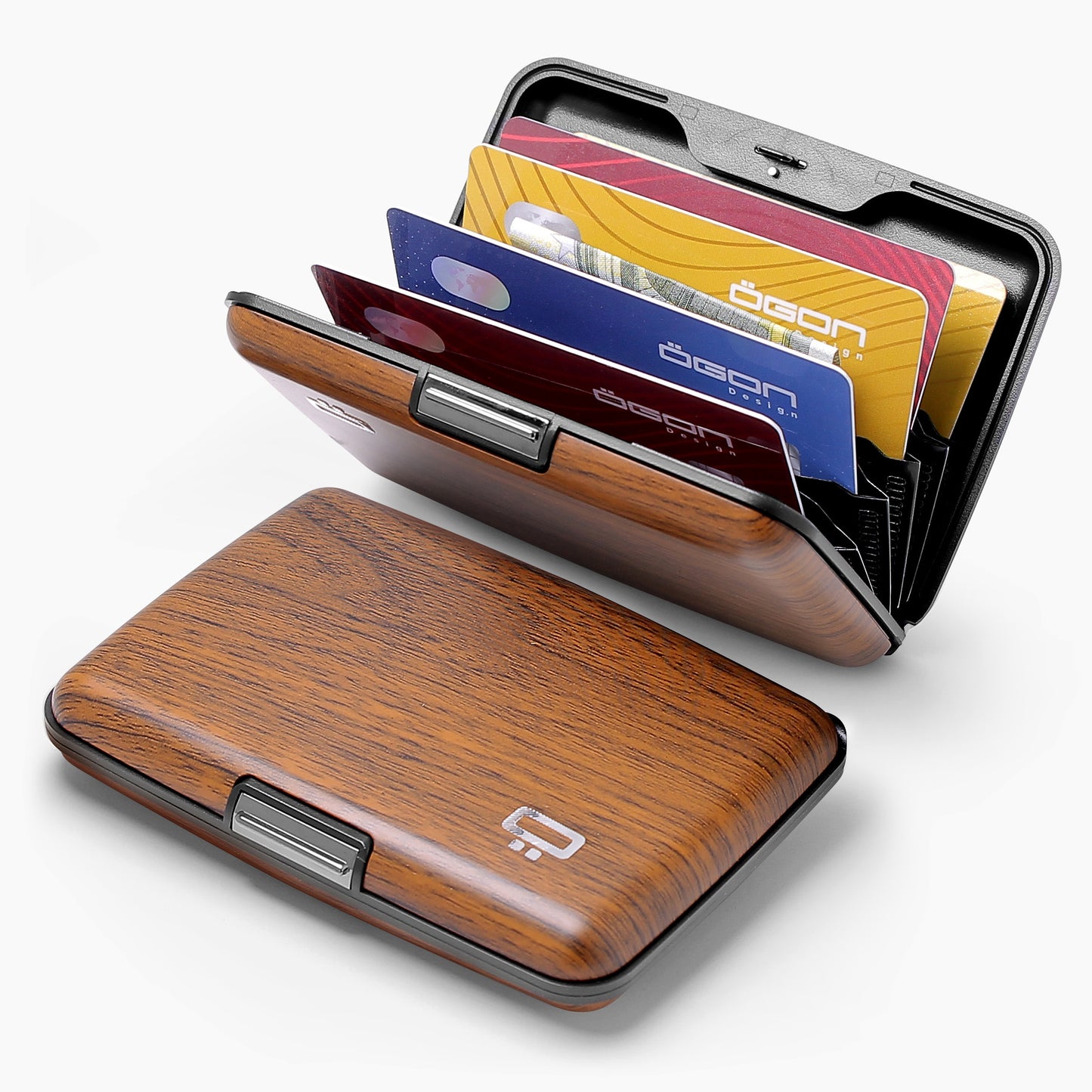 Porte-cartes STOCKHOLM Premium | Effet Sequoia