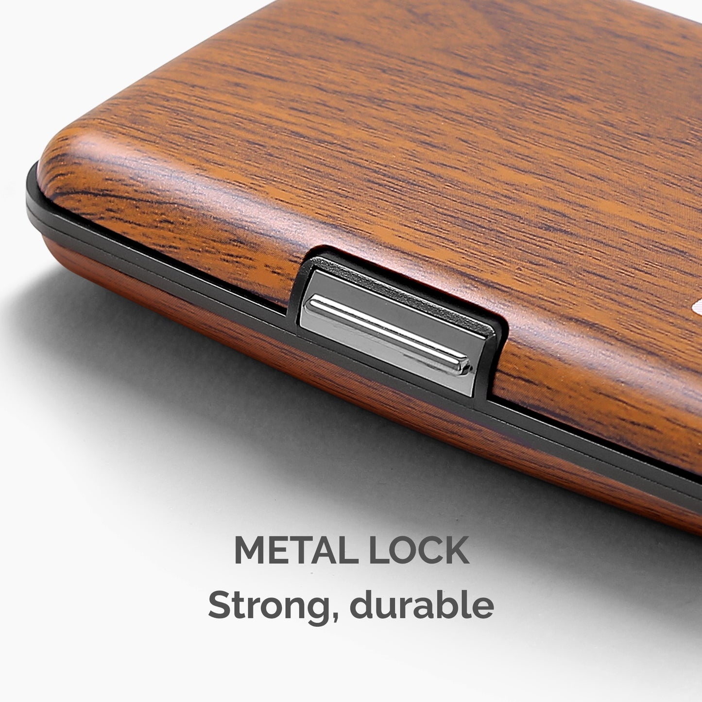 Porte-cartes STOCKHOLM Premium | Effet Sequoia