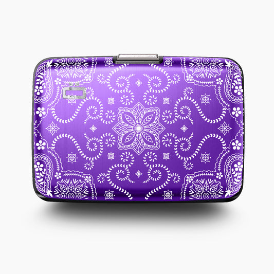Porte-cartes STOCKHOLM Premium | Bandana Purple